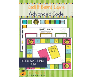 Spell It Board Game with Advanced Code