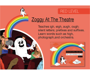 Spell With Phonics: igh, augh, ough, silent letters -  Zoggy At The Theatre