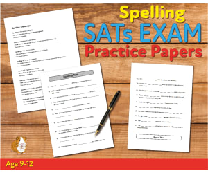 Spelling Practice Papers - Test One (Age 9-12)
