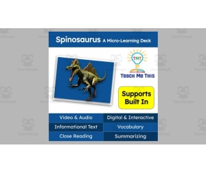 Spinosaurus | Interactive Science Lesson | Micro-Learning Deck