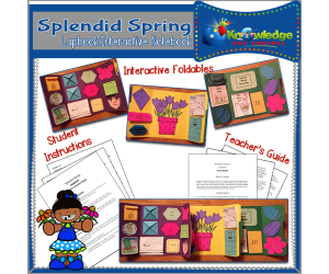 Splendid Spring Lapbook / Interactive Notebook - EBOOK