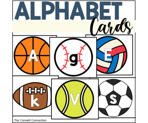 Sports Alphabet Cards