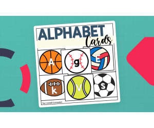 Sports Alphabet Cards