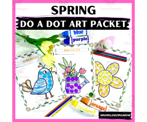 Spring Do A Dot Art Packet