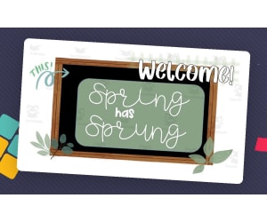 Spring Welcome Slides