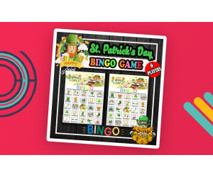 St. Patrick's Day Bingo: No Prep Morning Work Party Game for K-4th