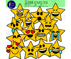 Star Emojis Clip Art
