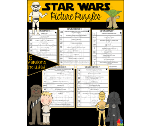 Star Wars Picture Puzzles