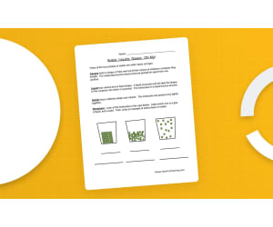 States of Matter – Solid, Liquid, Gas Worksheet