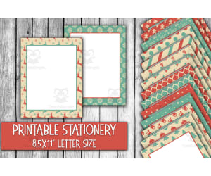 Stationary: Printable Winter Wonderland