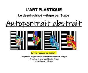 Step-By-Step Art: Abstract Self Portrait