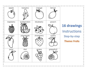 Step-By-Step Art: Fruit
