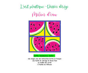 Step-By-Step Art: Watermelon (French Version)