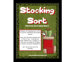 Stocking Sort Classifying Activity