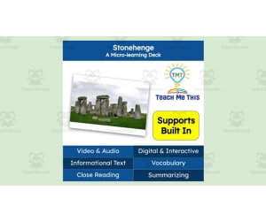 Stonehenge | Reading Comprehension Deck | Interactive Lesson