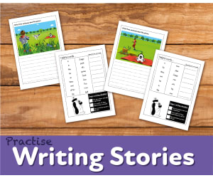 Story Writing Practice  - ‘Zoggy At The Park’ (4-7 years)