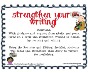 Strengthen Your Writing Activity