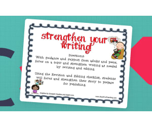 Strengthen Your Writing Activity