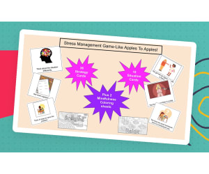 Stress Management Game played like Apples To Apples-Handouts