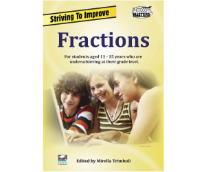 Striving to Improve: Fractions Workbook