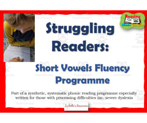 Struggling Readers: Short Vowels Fluency Programme