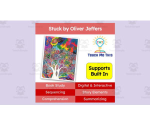 Stuck | Book Companion Activities | Digital Book Study