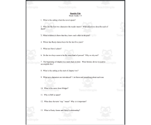 Study Guide: Rumble Fish