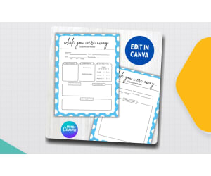 Substitute Teacher notes Report Forms Editable While you Were Out