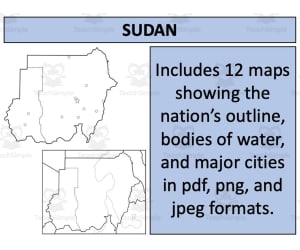 Sudan Map Resources