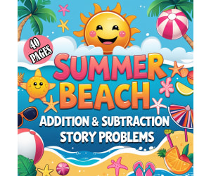 Summer Beach Math Word Problems Kindergarten Addition and Subtraction