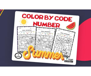 Summer Coloring Pages – End of the Year Coloring Sheets