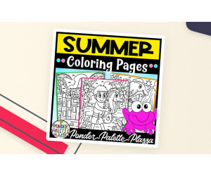 Summer Coloring Pages - Set 2