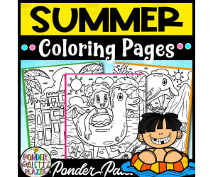 Summer Coloring Pages