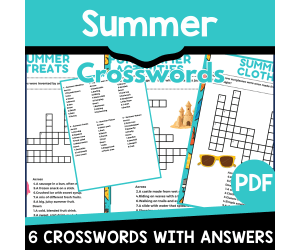 Summer Crosswords (PDF)