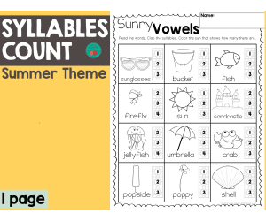 Summer Syllable Count