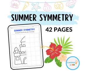 Summer Symmetry Worksheets
