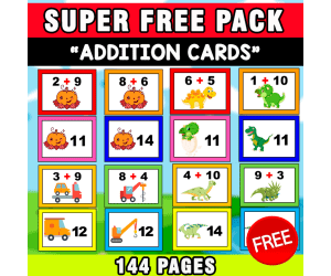 SUPER FREE PACK | ADDITION CARDS | 144 PAGES
