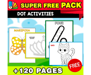 SUPER FREE PACK | Dot Activities | 124 pages