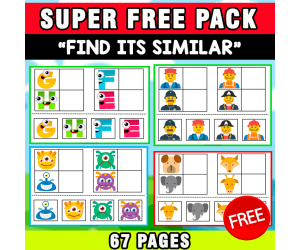 SUPER FREE PACK | FIND ITS SIMILAR | 67 PACK