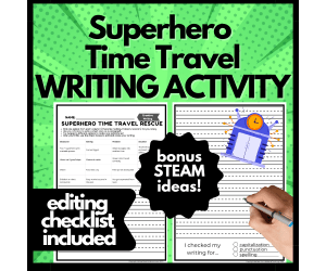 Superhero Time Travel Rescue Mission | Creative Problem Solving