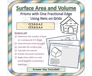 Surface Area Worksheet and Volume Calculations: Real-Life Math