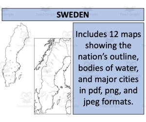 Sweden Map Resources