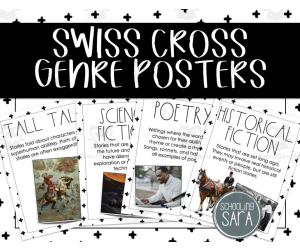 Swiss Cross Genre Posters