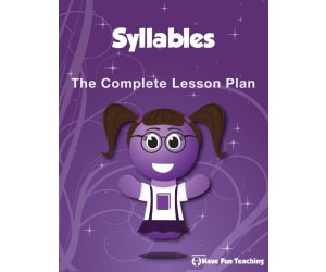 Syllables Lesson Plan