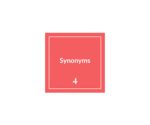 Synonyms Sample Lesson - Vocabulary Grade 5-6 (PPT)