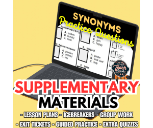 Synonyms Supplementary Materials Grades 3-4 (PDF)