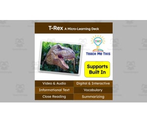 T-rex | Interactive Science Lesson | Micro-Learning Deck