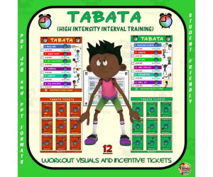 TABATA PE Activity: High Intensity Interval Training