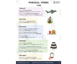 Take | Phrasal Verbs Exercises