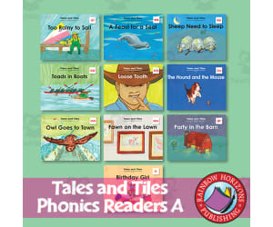 Tales and Tiles Phonics Readers A - Vowel Pairs